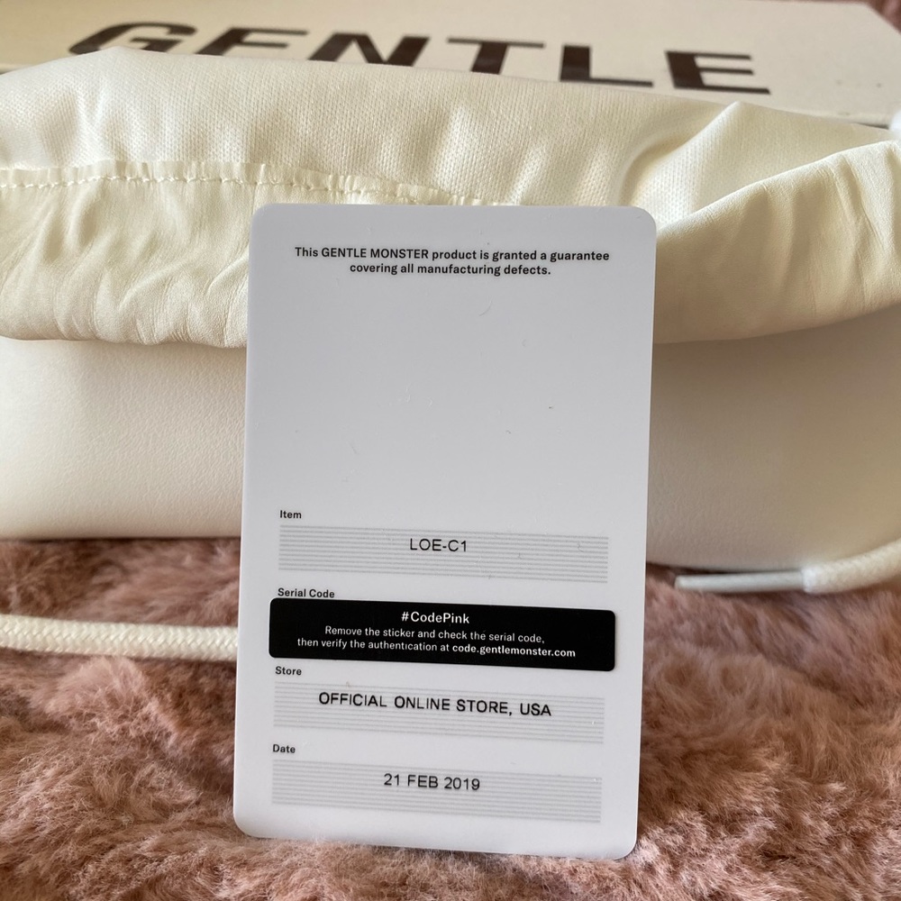 GENTLE MONSTER LOE C1 SUNGLASSES - Picture 6 of 6